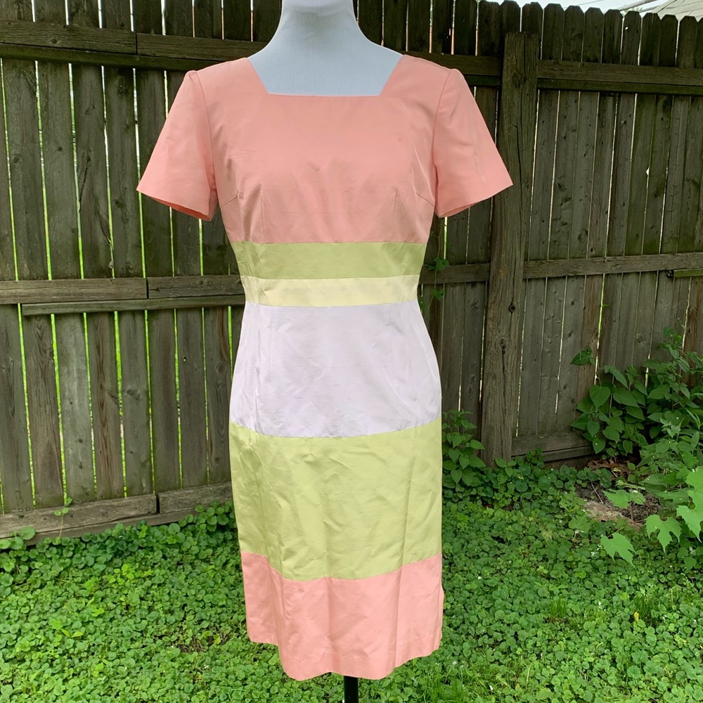 Vintage 1990s Silk Summer Dress - Maggie London